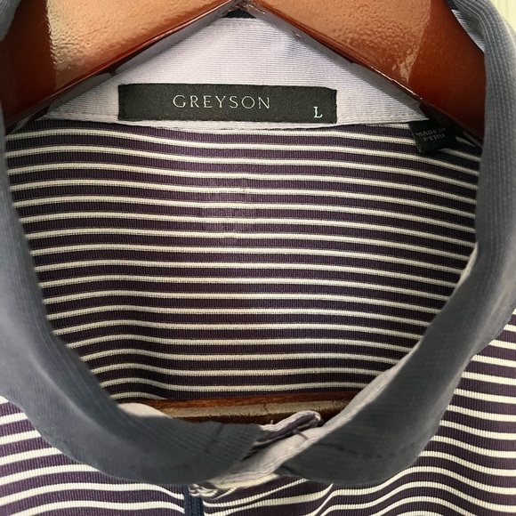 Mens Greyson Premium Golf Polo Shirt Large - Picture 3 of 10